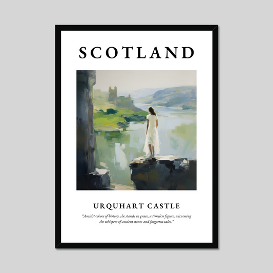 Poster of Urquhart Castle, Scotland.