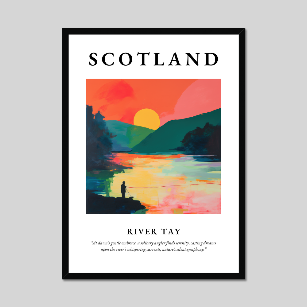 Poster of River Tay, Scotland.