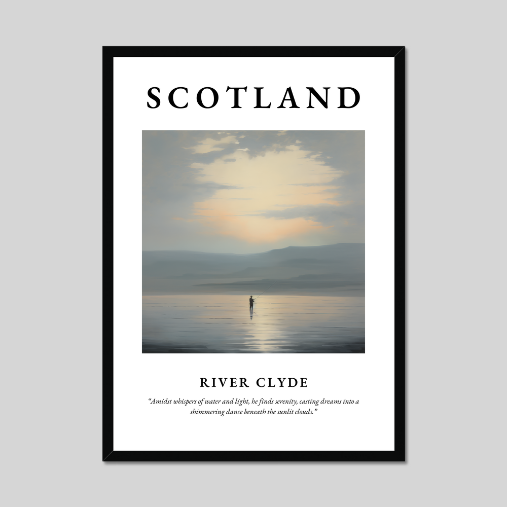 Poster of River Clyde, Scotland.