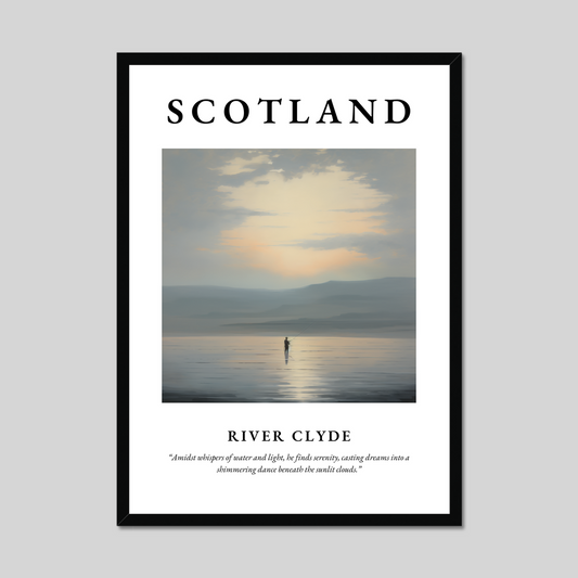 Poster of River Clyde, Scotland.