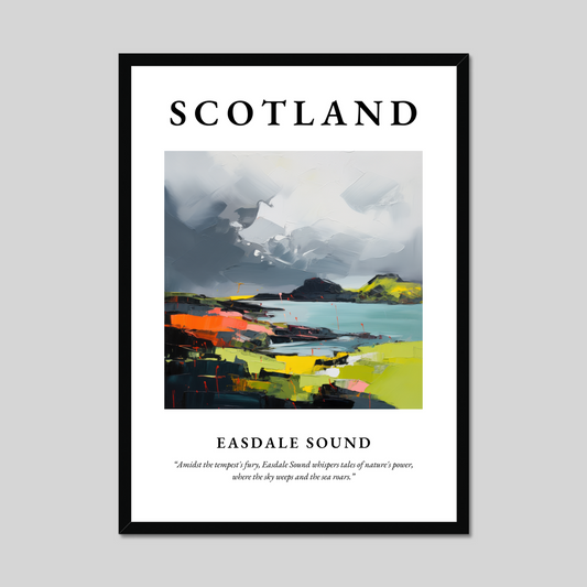 Poster of Easdale Sound, Scotland.