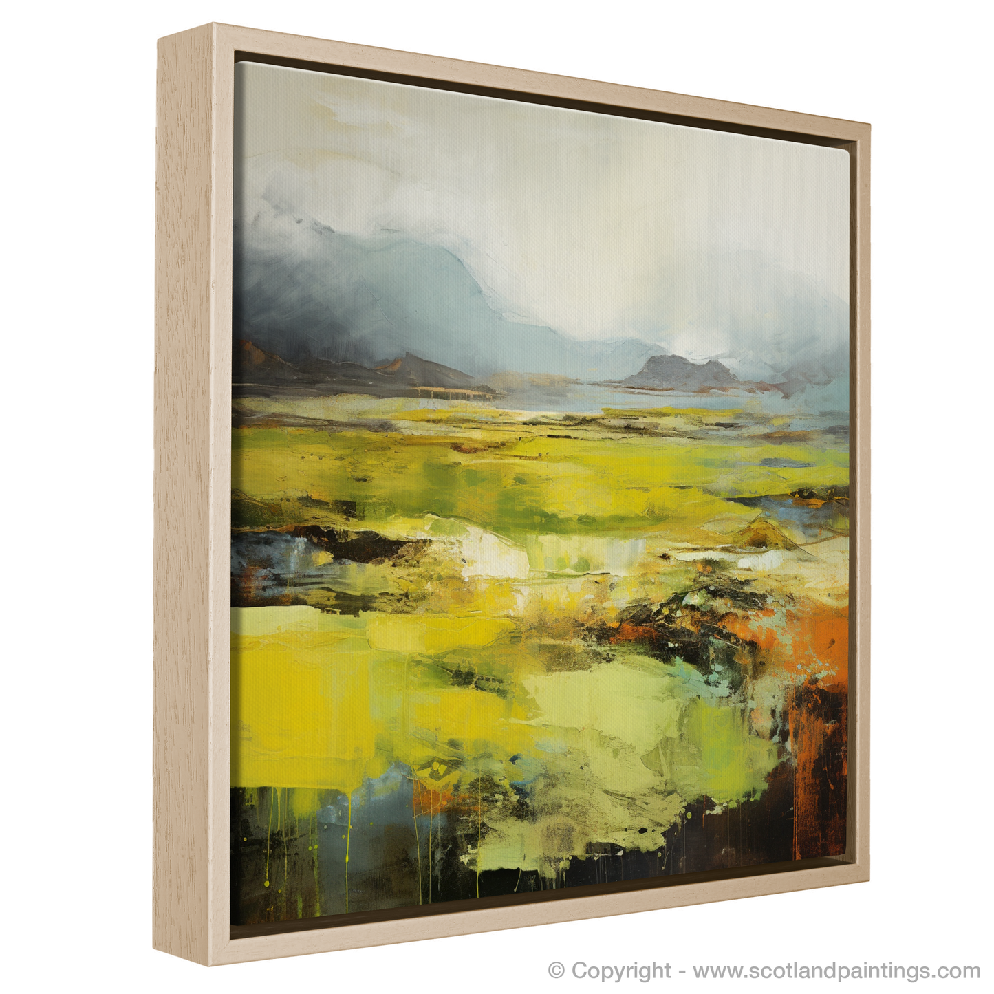 Ethereal Rannoch Moor: An Abstract Ode to Sphagnum Moss and Peat Bogs