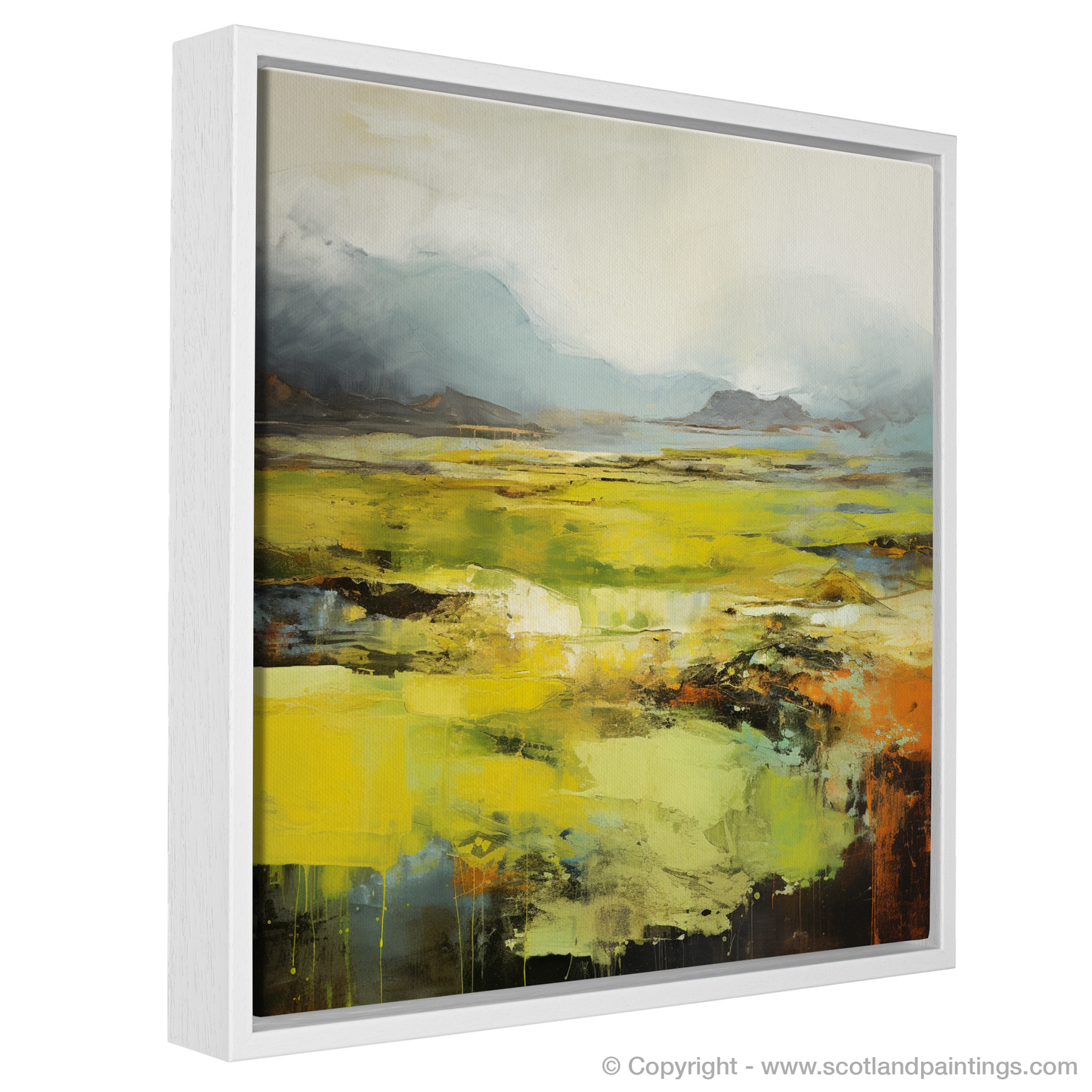 Ethereal Rannoch Moor: An Abstract Ode to Sphagnum Moss and Peat Bogs