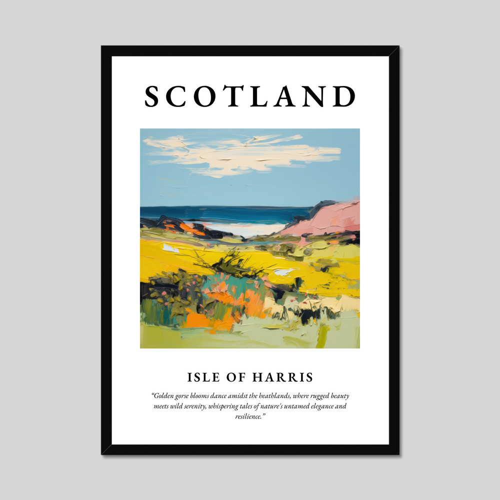 Poster of Isle of Harris, Scotland.