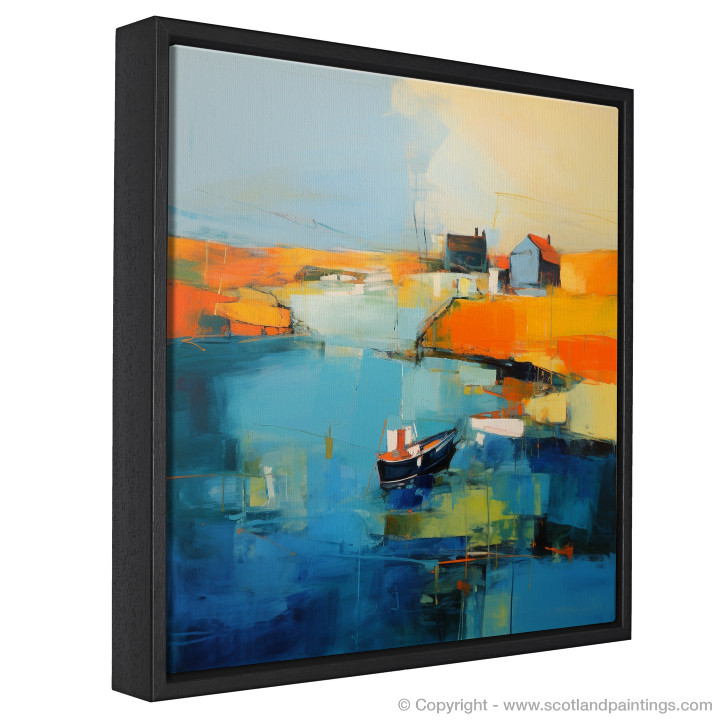 Abstract Essence of Lybster Harbour