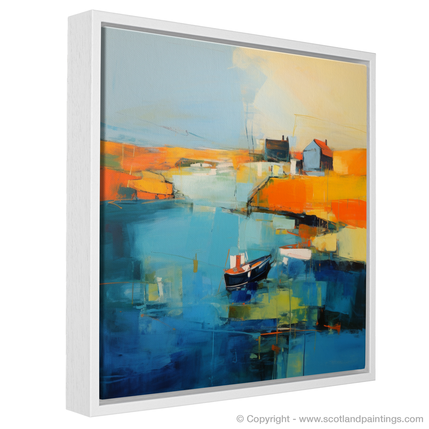 Abstract Essence of Lybster Harbour