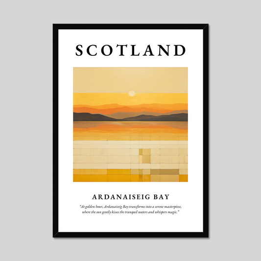 Poster of Ardanaiseig Bay, Scotland.