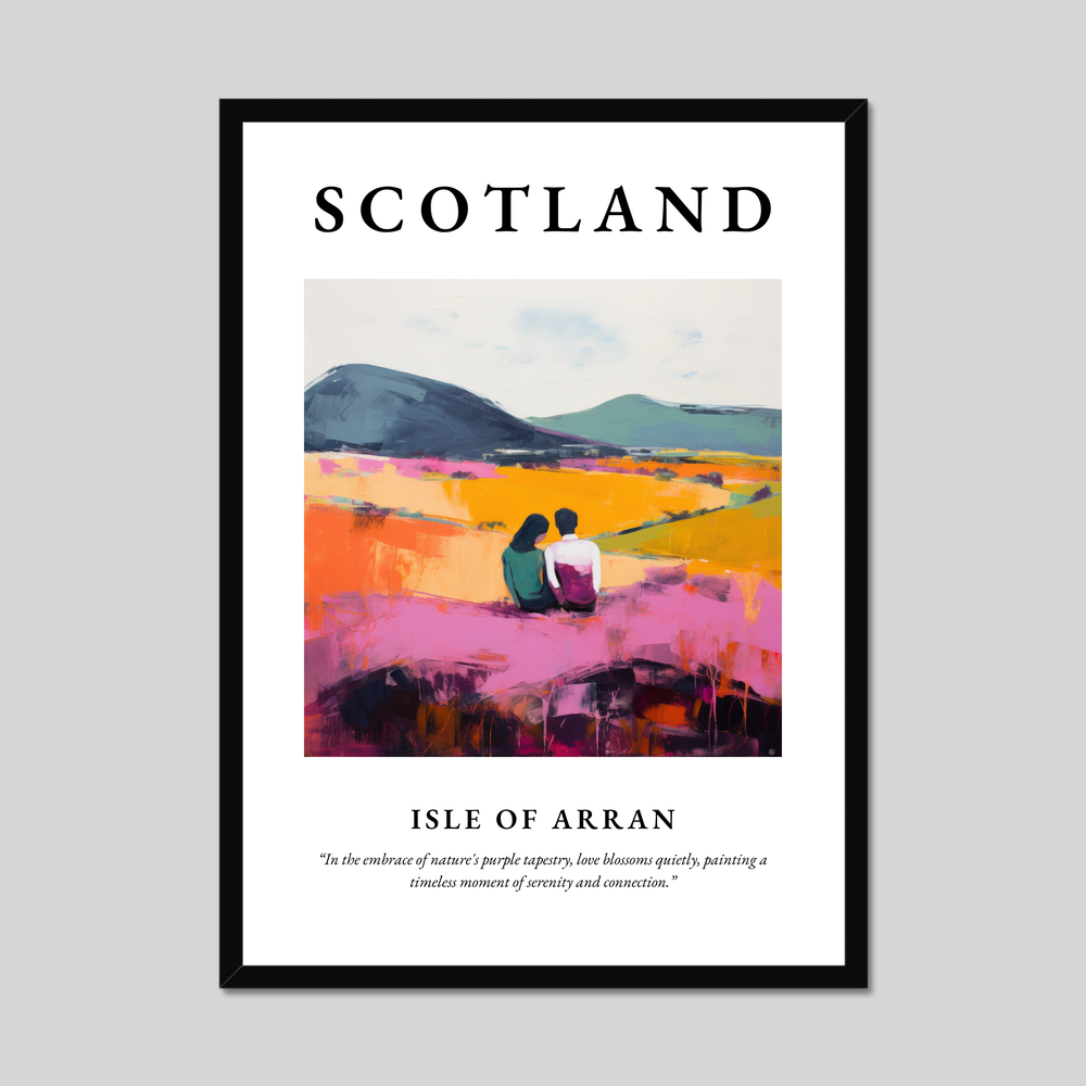 Poster of Isle of Arran, Scotland.