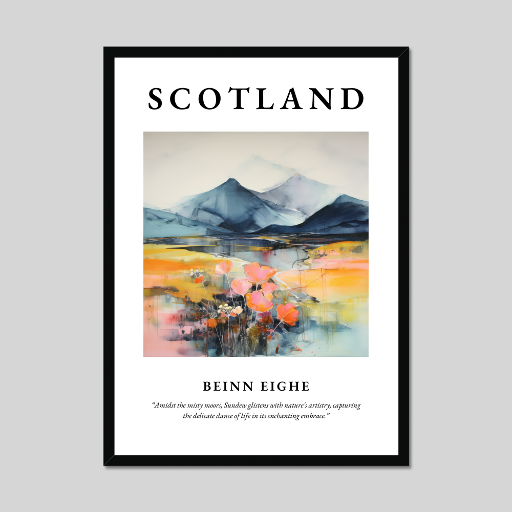 Poster of Beinn Eighe, Scotland.