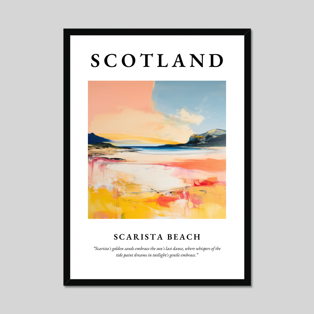 Poster of Scarista Beach, Scotland.