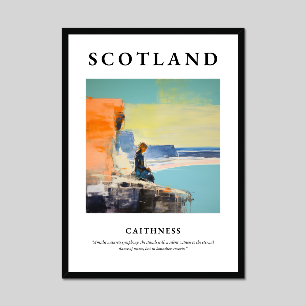 Poster of Caithness, Scotland.