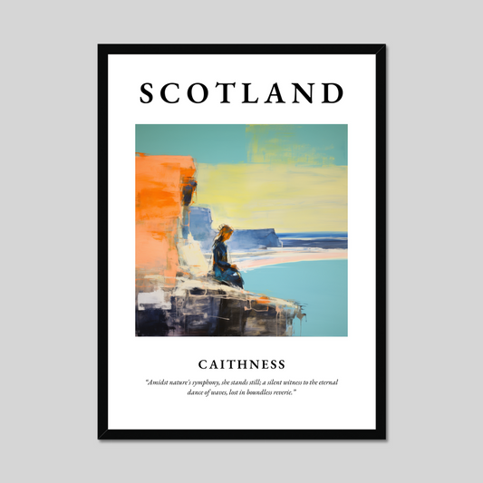 Poster of Caithness, Scotland.