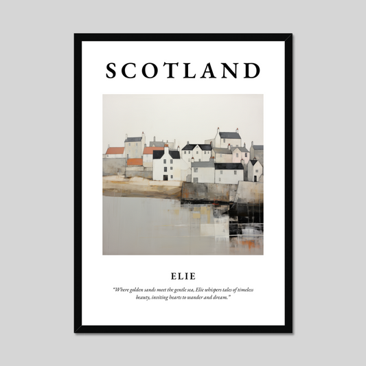 Poster of Elie, Scotland.