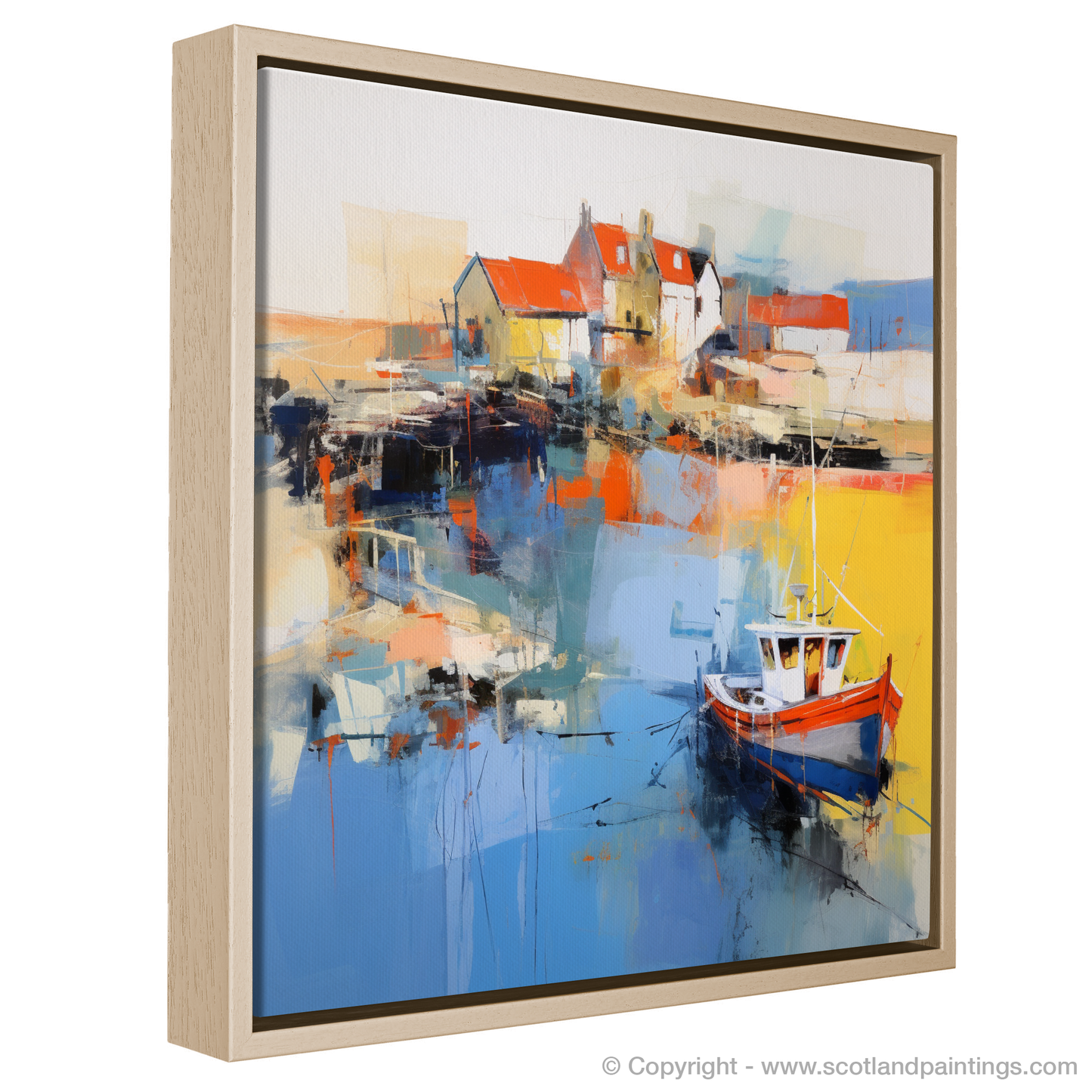 Lybster Harbour Abstract Embrace