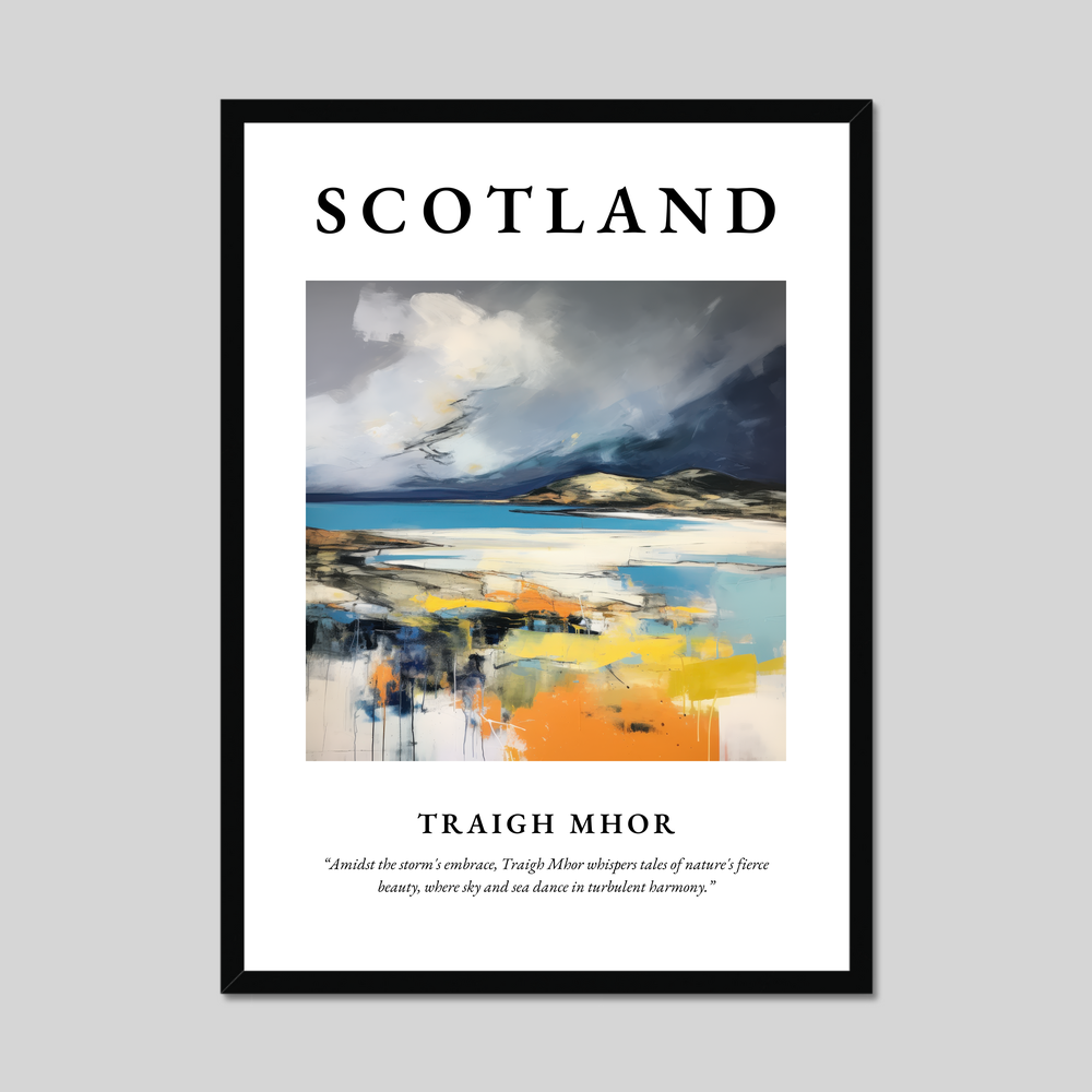 Poster of Traigh Mhor, Scotland.