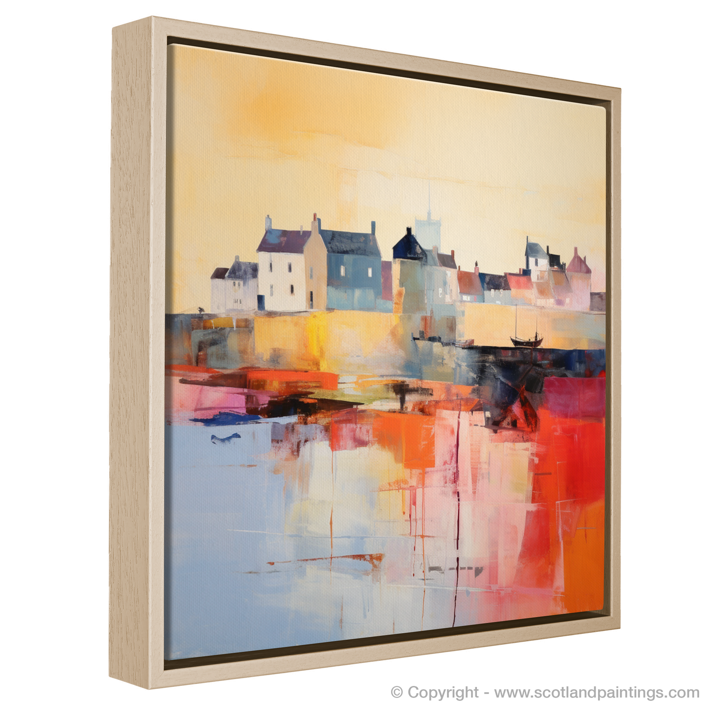 Scottish Sunset Serenade: St Monans Harbour Reimagined