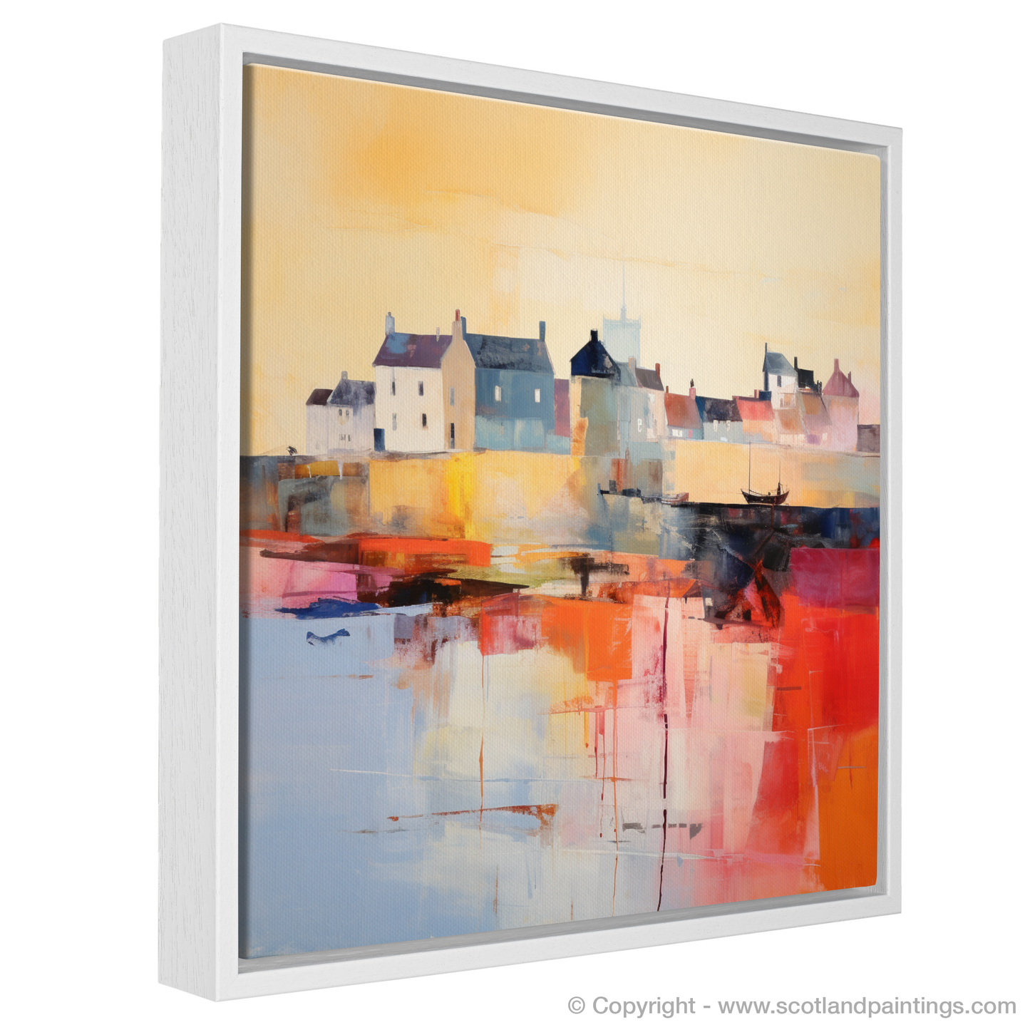 Scottish Sunset Serenade: St Monans Harbour Reimagined