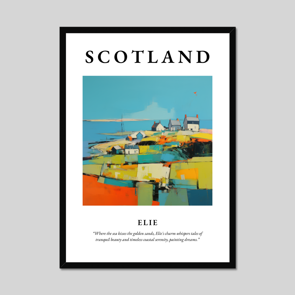 Poster of Elie, Scotland.