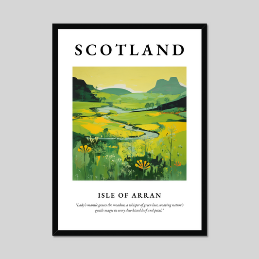 Poster of Isle of Arran, Scotland.