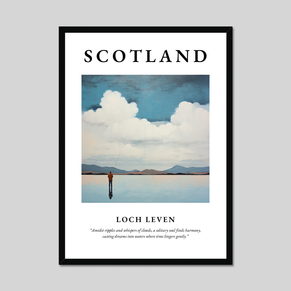 Poster of Loch Leven, Scotland.