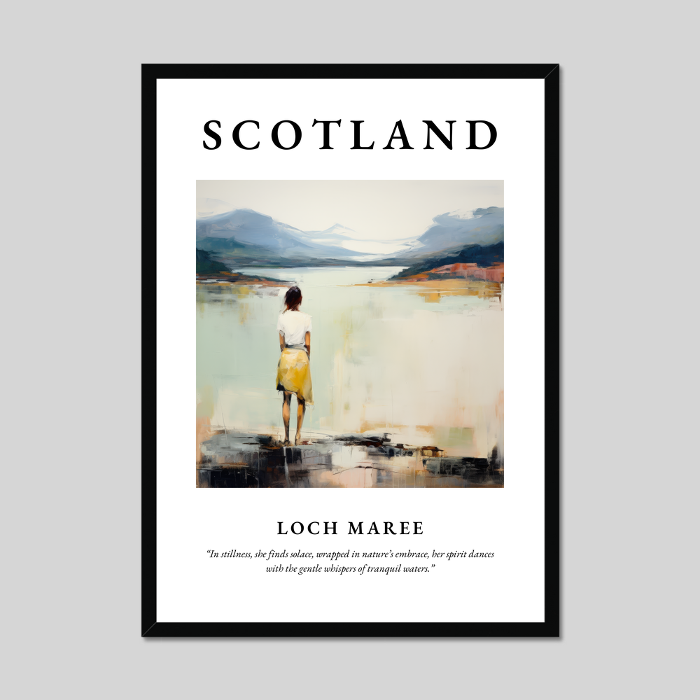 Poster of Loch Maree, Scotland.