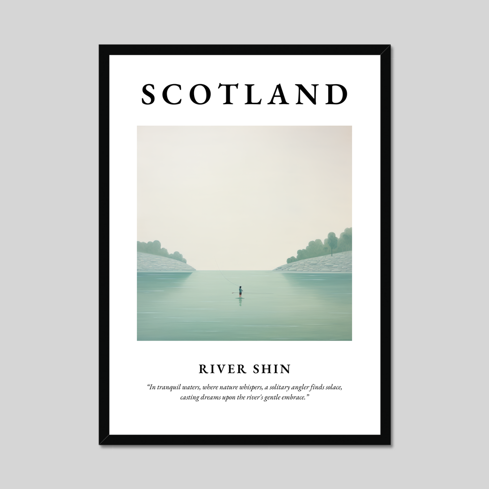 Poster of River Shin, Scotland.