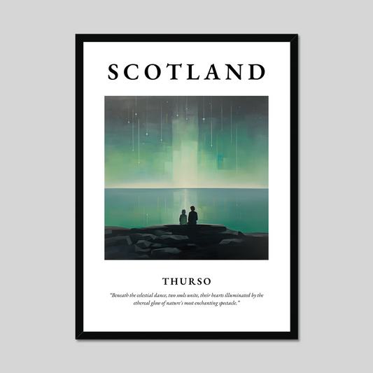 Poster of Thurso, Scotland.