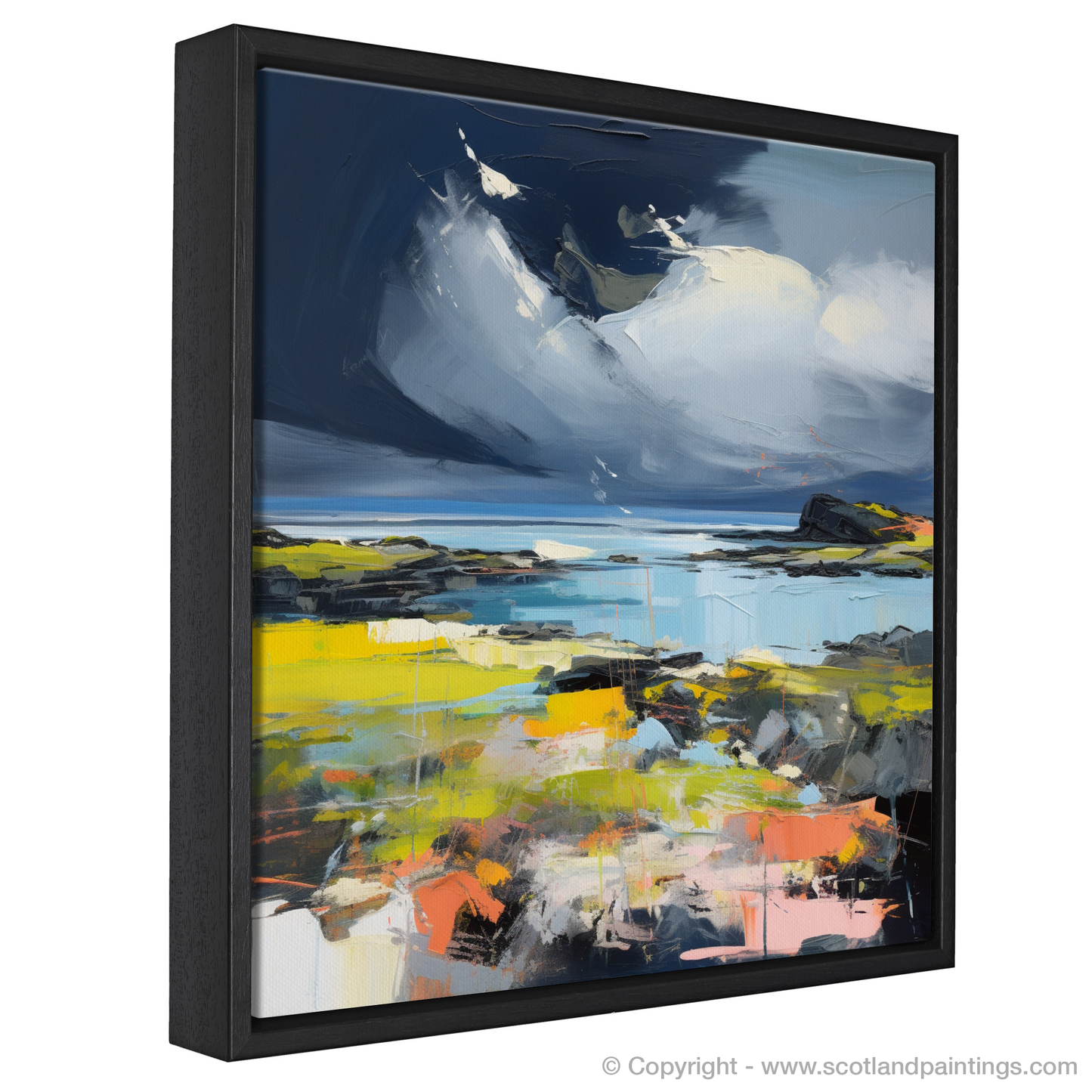 Storm over Achmelvich: An Abstract Highland Dance