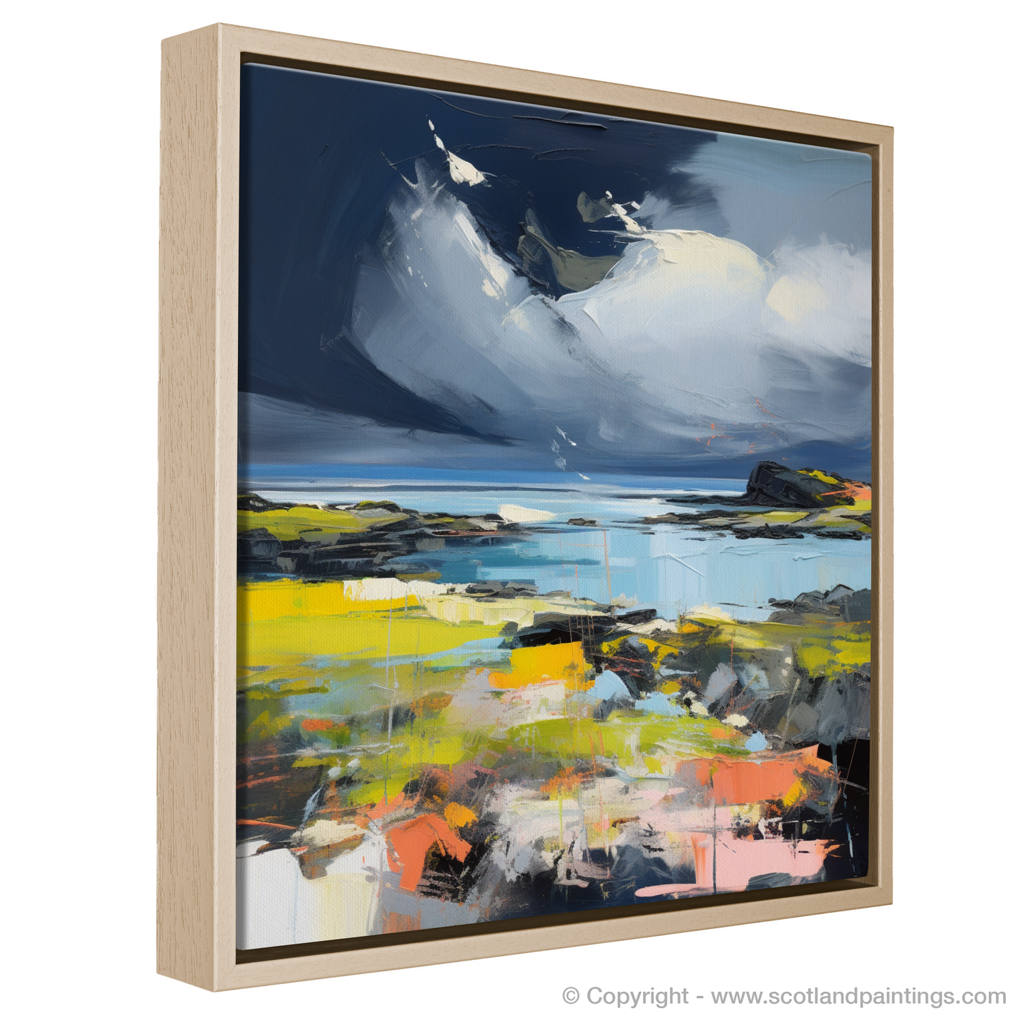 Storm over Achmelvich: An Abstract Highland Dance