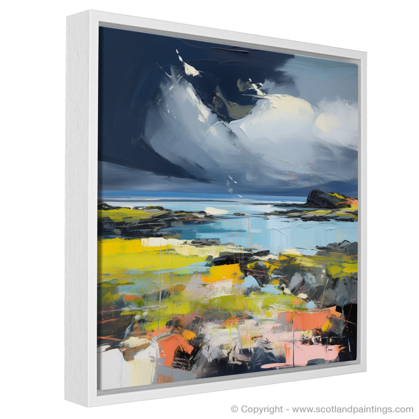 Storm over Achmelvich: An Abstract Highland Dance