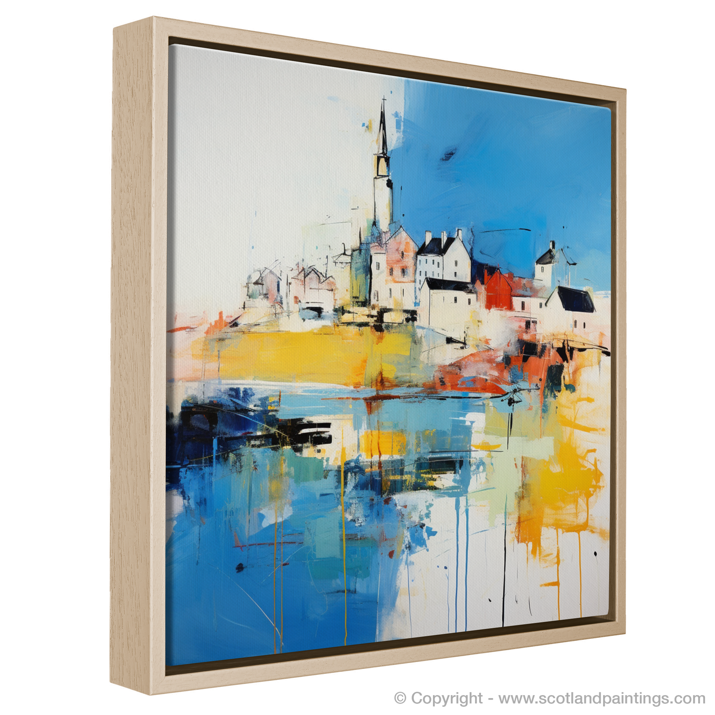 Harbour Vibrance: An Abstract Ode to Macduff