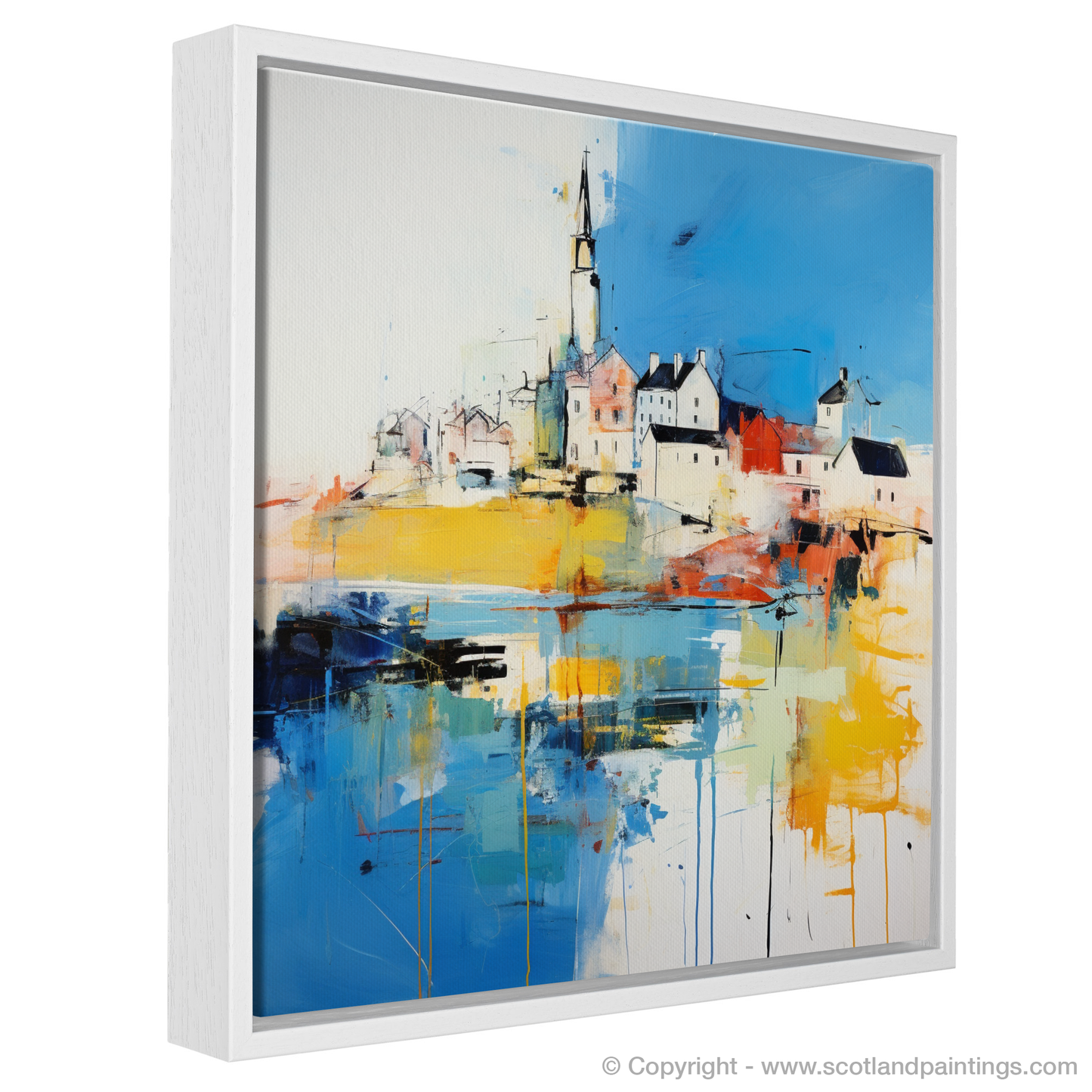 Harbour Vibrance: An Abstract Ode to Macduff