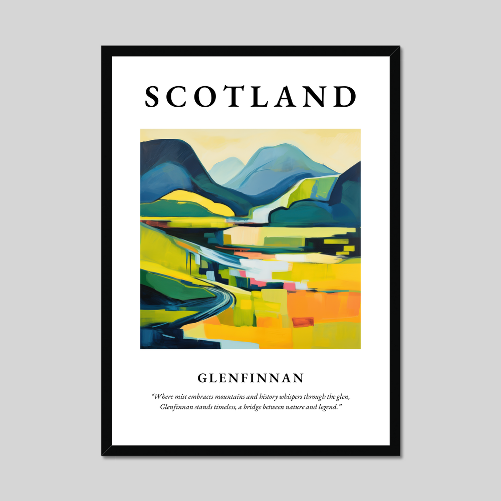 Poster of Glenfinnan, Scotland.