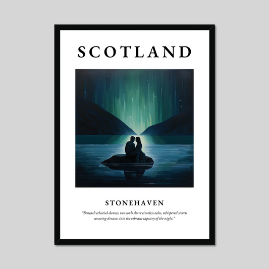 Poster of Stonehaven, Scotland.