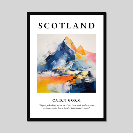 Poster of Cairn Gorm, Scotland.