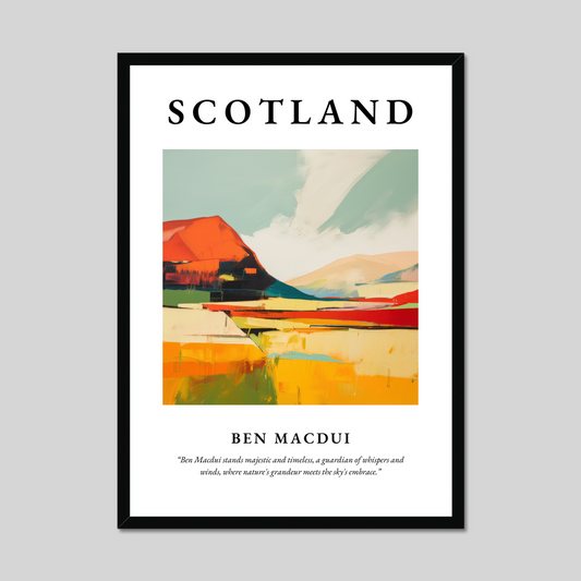 Poster of Ben Macdui, Scotland.