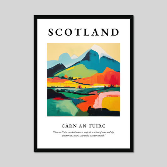 Poster of Càrn an Tuirc, Scotland.