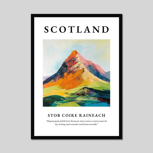 Poster of Stob Coire Raineach, Scotland.