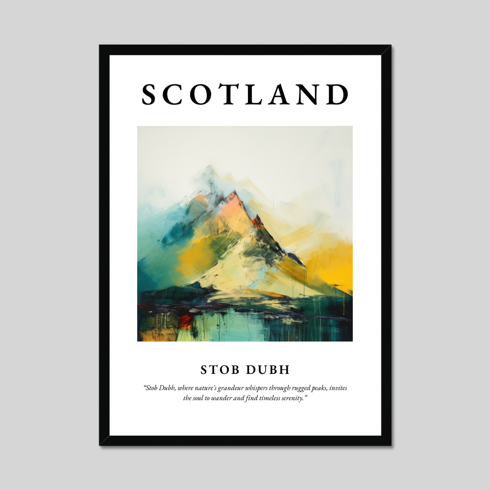 Poster of Stob Dubh, Scotland.