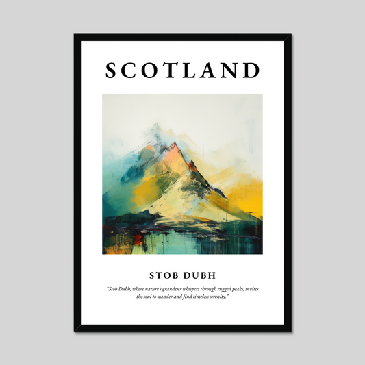 Poster of Stob Dubh, Scotland.