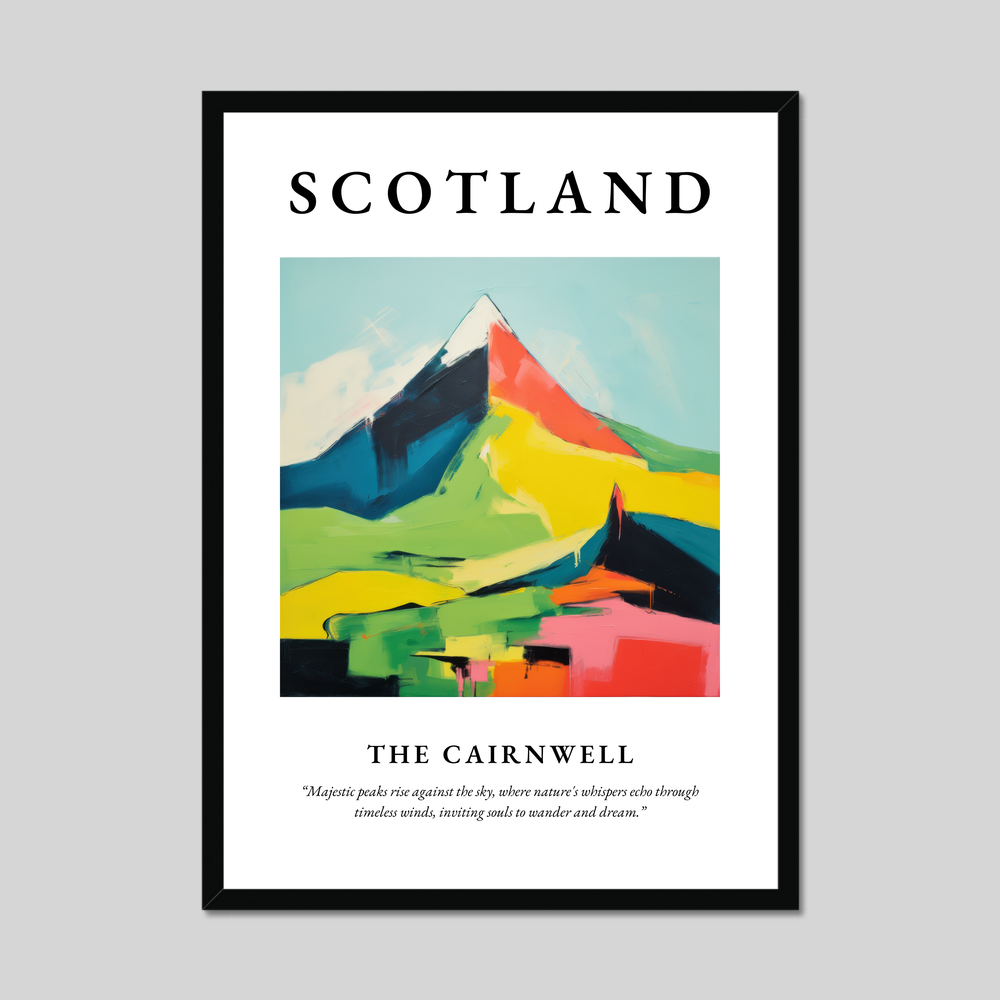 Poster of The Cairnwell, Scotland.