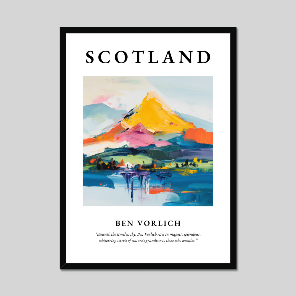 Poster of Ben Vorlich, Scotland.