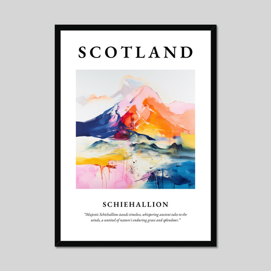 Poster of Schiehallion, Scotland.