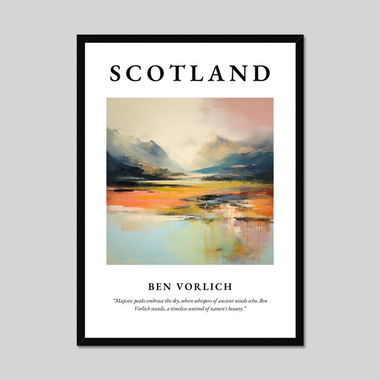 Poster of Ben Vorlich, Scotland.