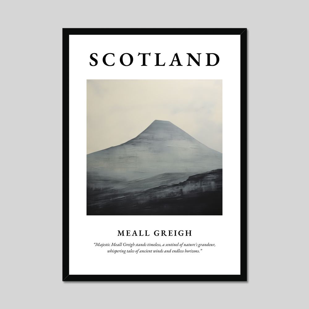 Poster of Meall Greigh, Scotland.