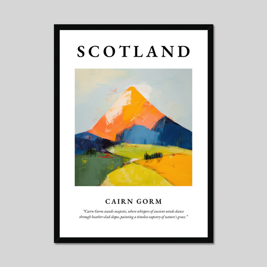 Poster of Cairn Gorm, Scotland.