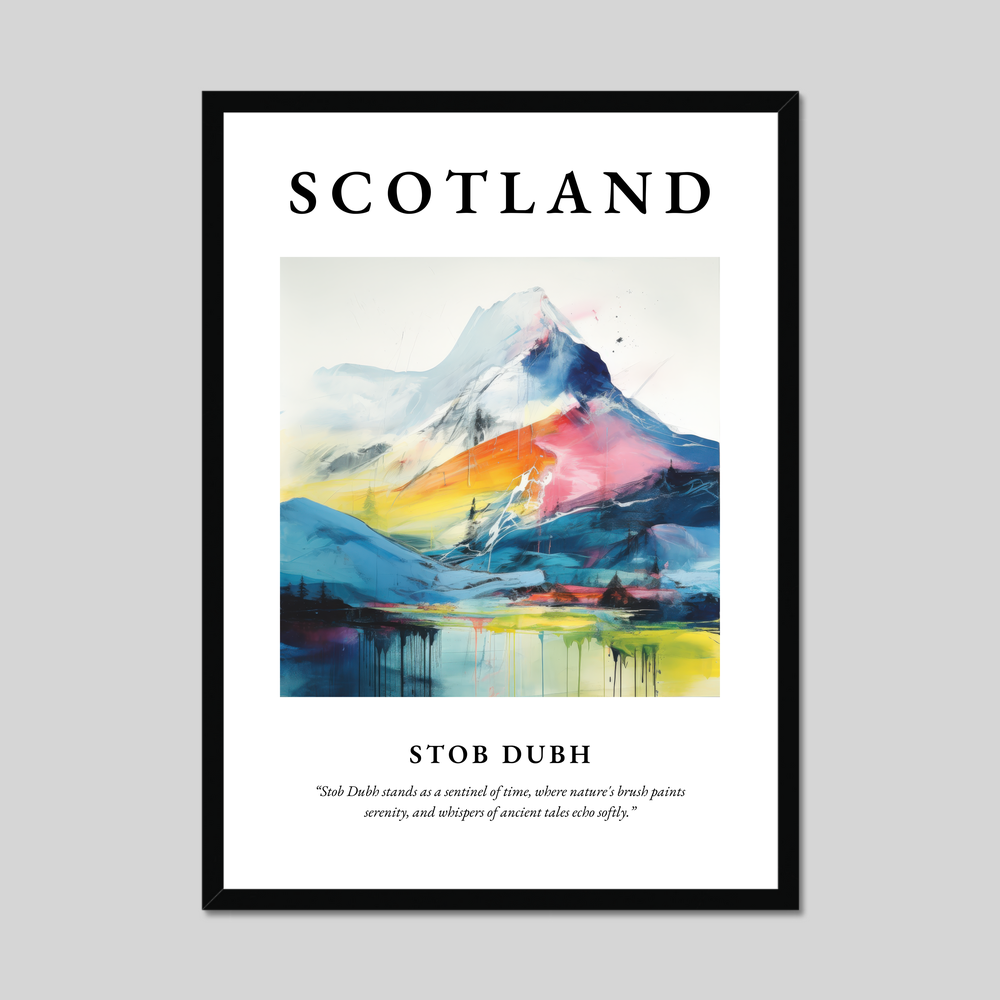 Poster of Stob Dubh, Scotland.