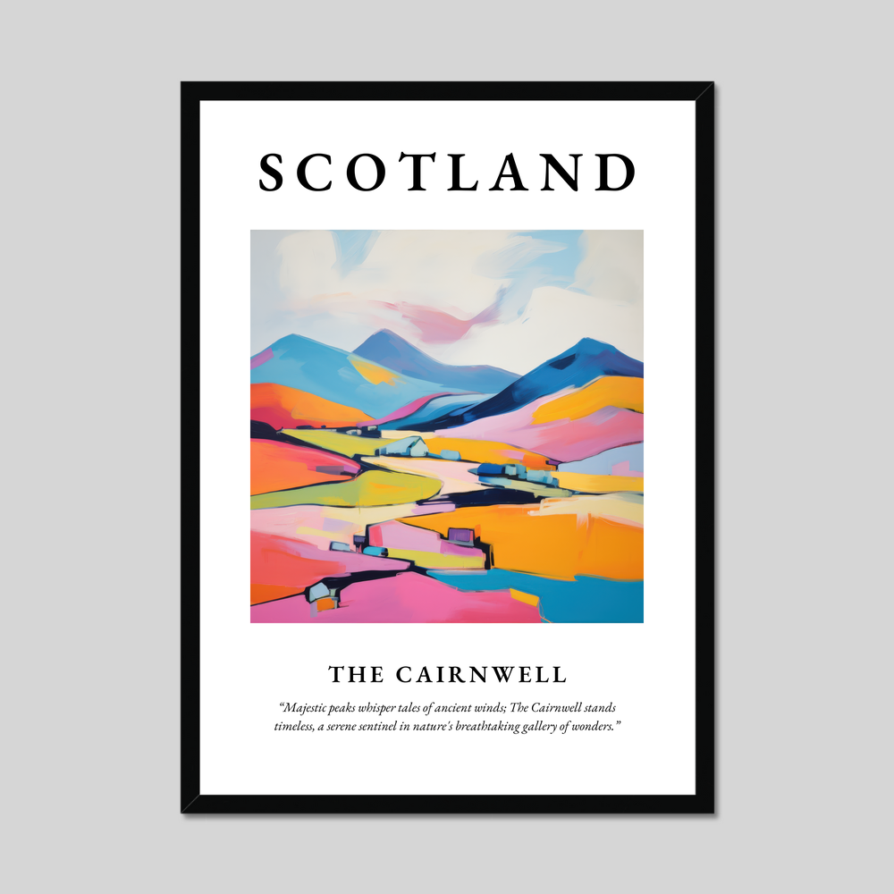 Poster of The Cairnwell, Scotland.