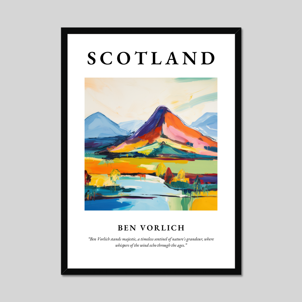 Poster of Ben Vorlich, Scotland.