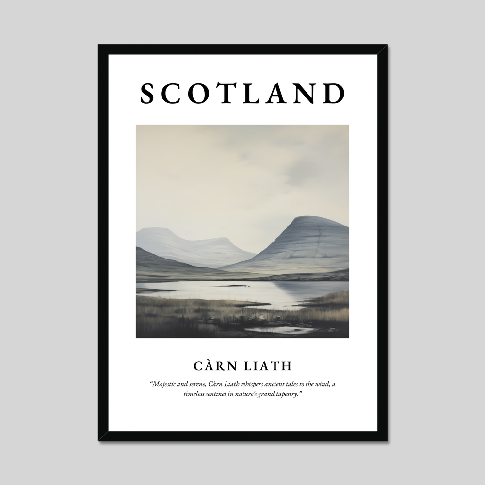 Poster of Càrn Liath, Scotland.